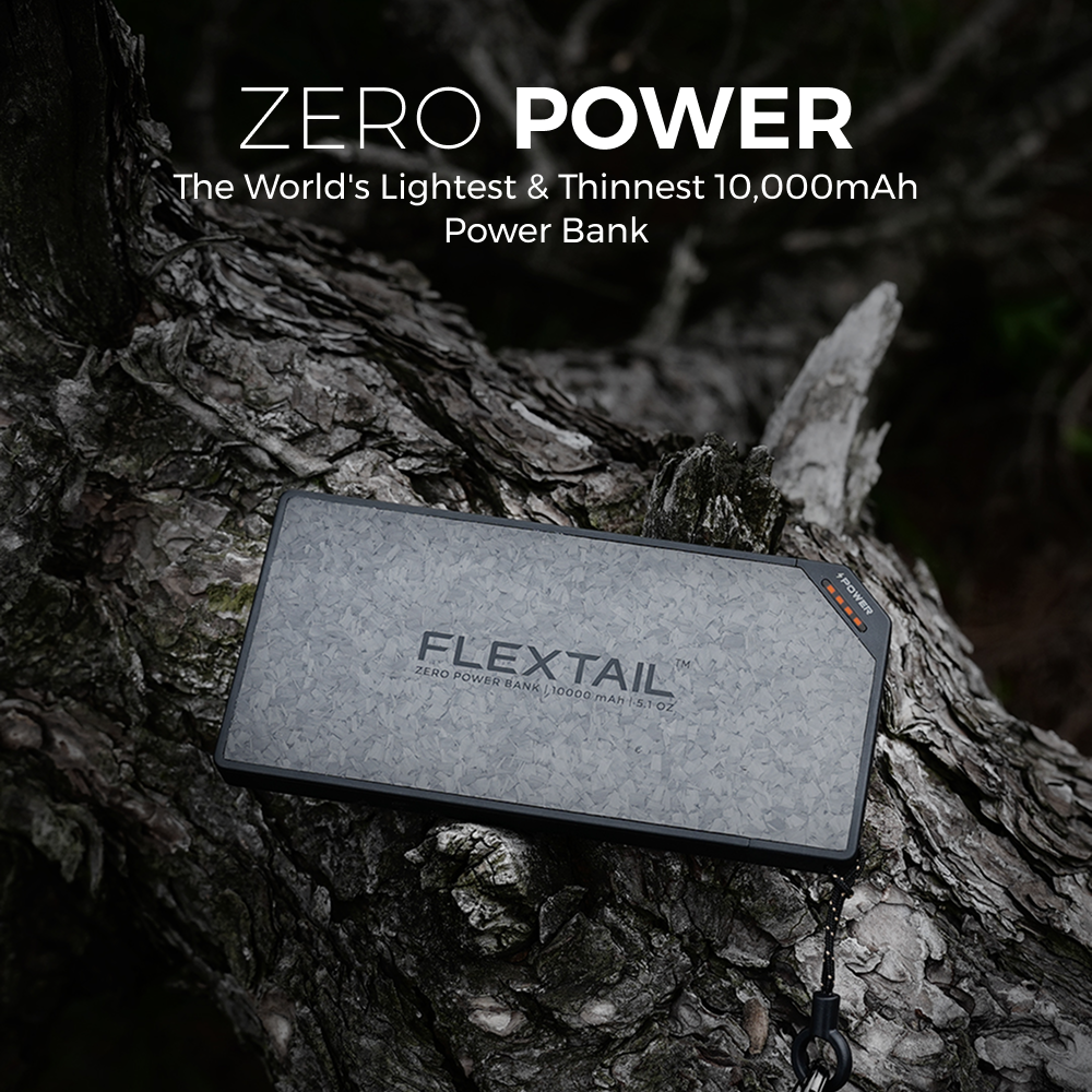 FLEXTAIL Zero Power Bank - Best Outdoor Lightest 10,000mAh Power Bank ...