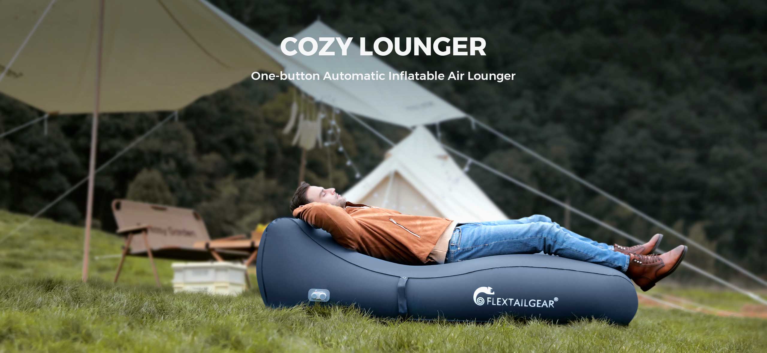 Automatic Inflatable Air Lounger 90