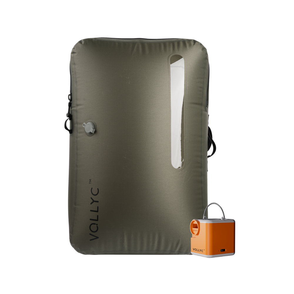 FLEXTAIL X VOLLYC EZY SET BUNDLE - 3 Size Travel Vacuum Pack For Luggage Space Saving