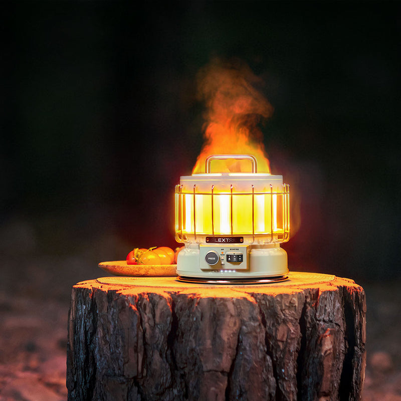 MAX LANTERN - 3-in-1 Vintage Lantern with Flame