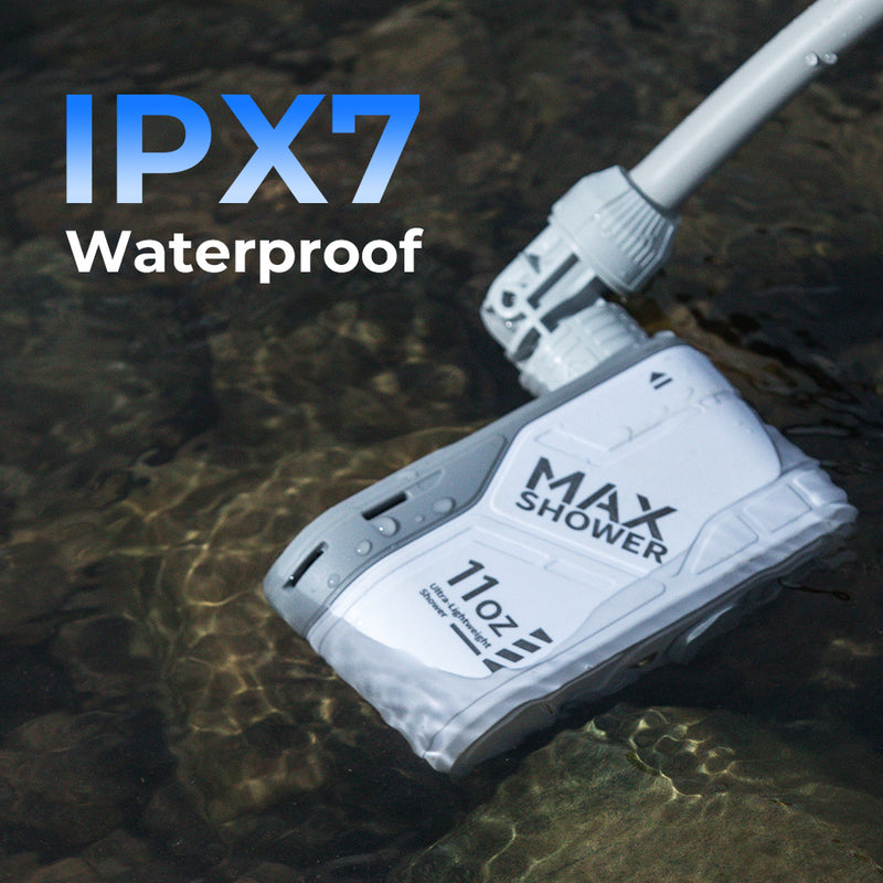 MAX SHOWER - Douche extérieure instantanée ultralégère et rechargeable