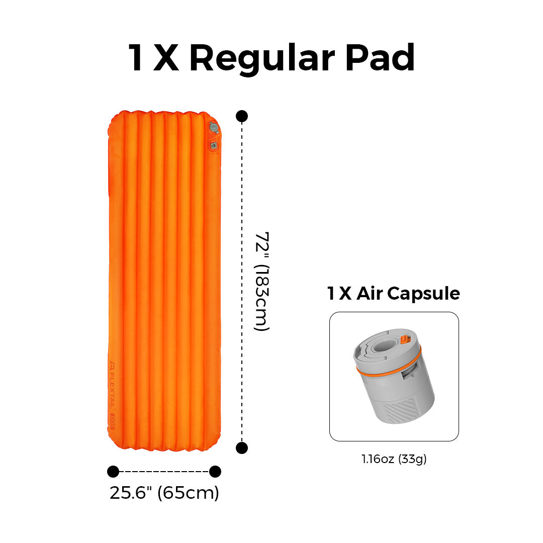 Tiny Sleeping Pad R05 AVS 5.6 R Value Lightweight Automatic Inflation Pad