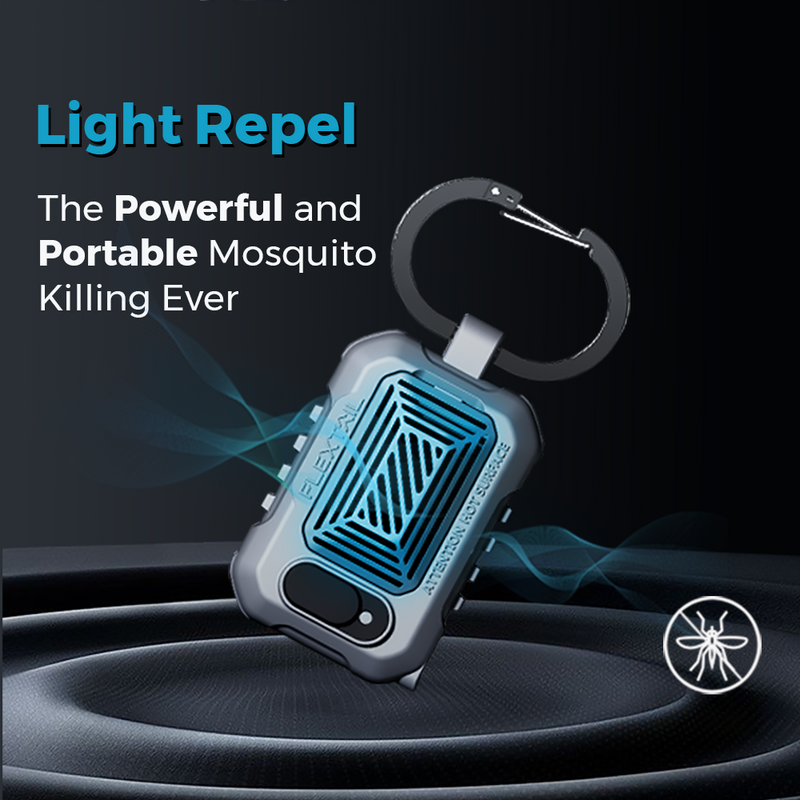 LIGHT REPEL-The Most Portable Battery-Free Mosquito Repellent Ever - FLEXTAIL