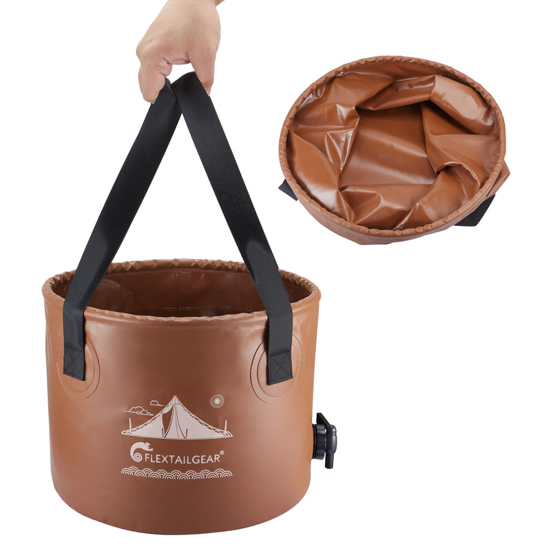 COZY BUCKET-Foldable Waterproof Round Camping Bucket - FLEXTAIL