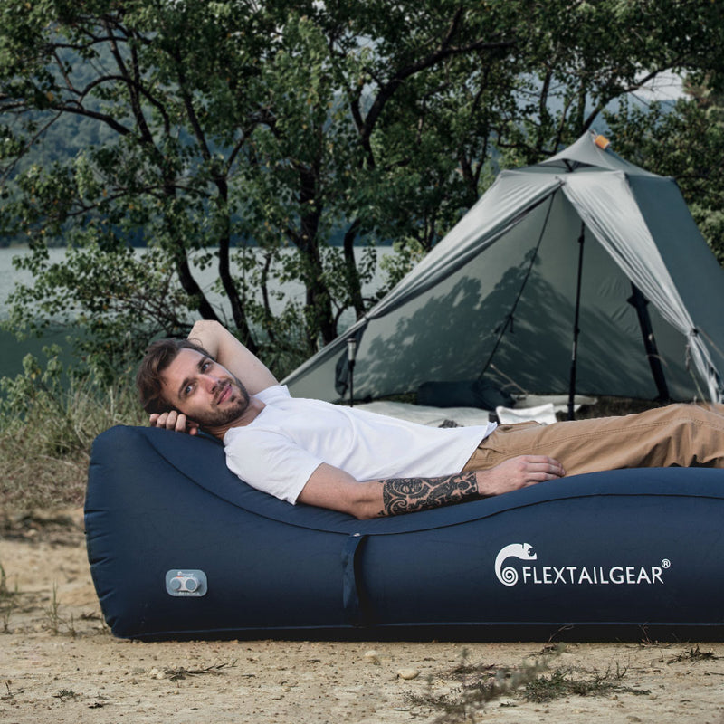 COZY LOUNGER - One-Key Automatic Inflatable Air Lounger